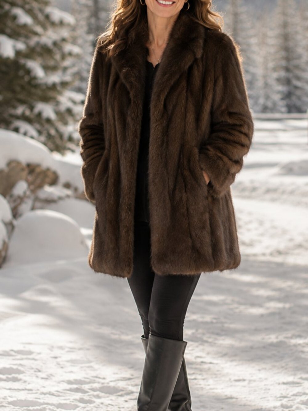Beaver Fur Coat